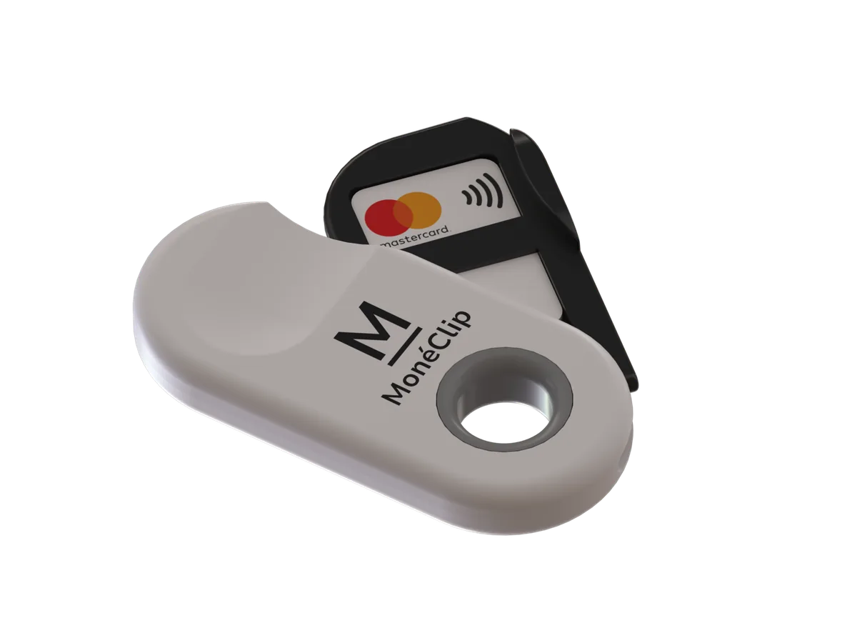 MonéClip porte-clé NFC paiement sans contact
